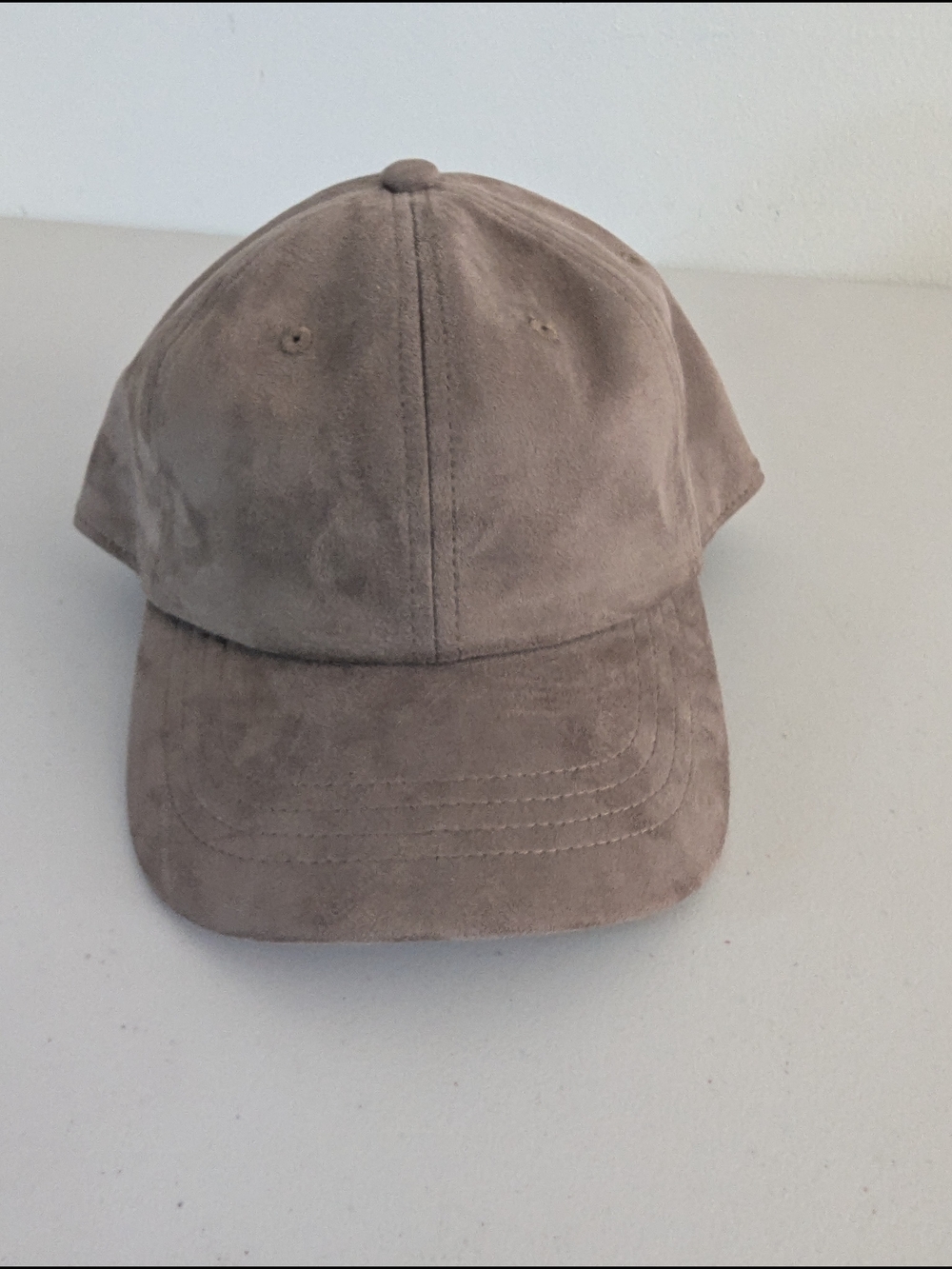 Universal Thread Taupe Faux Suede Dad Hat Baseball Cap Adjustable One Size